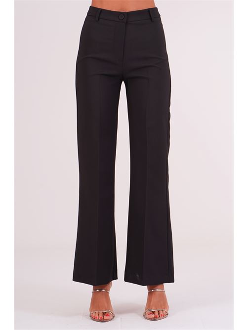 Pantalone in cady elastico GM by Gai Mattiolo | GM4135NERO